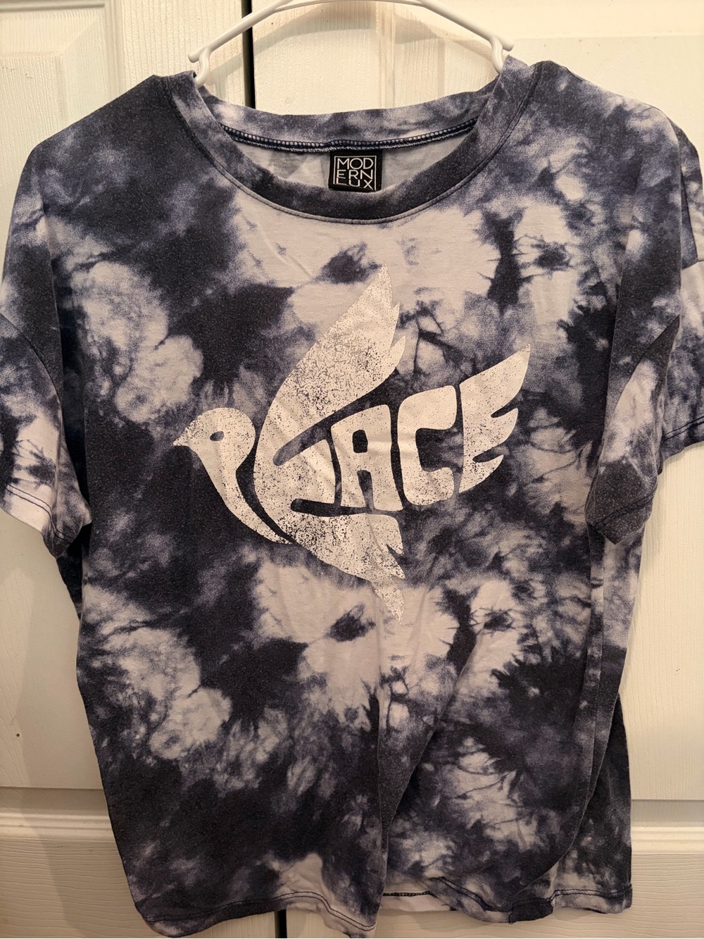Modern Lux Tie-Dye "Peace" Graphic Tee